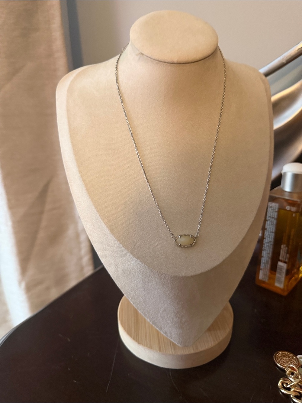 Kendra Scott Sterling Silver Oval Link Necklace - Silver